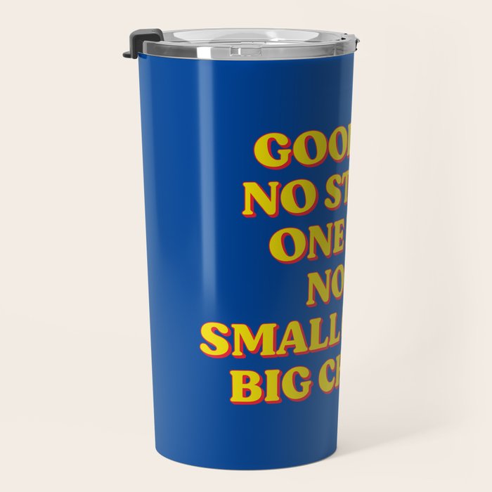 Good Sex, No Stress, One Boo, No Ex, Small Circle, Big Checks Travel Mug Gallery Image 3