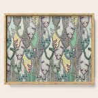 layered palm leaves Serving Tray Gallery Image 1