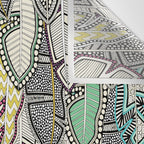 layered palm leaves Wall Tapestry Gallery Image 3