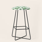 Shamrock Checkered Pattern Stool Gallery Image 1