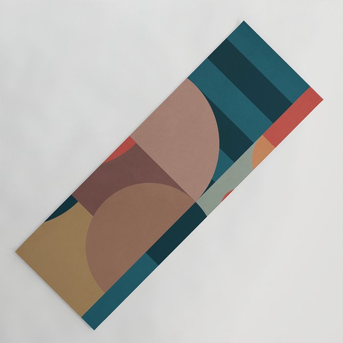 Geometric Abstraction 190 Yoga Mat Gallery Image 1