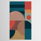 Geometric Abstraction 190 Tablecloth Gallery Image 2