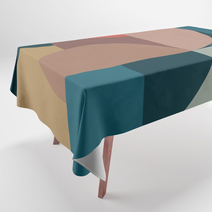 Geometric Abstraction 190 Tablecloth Gallery Image 1