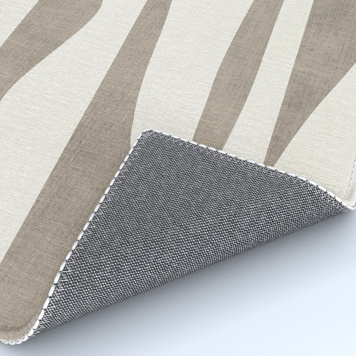 Minimalist Neutral Beige Cream Abstract  Rug Gallery Image 4