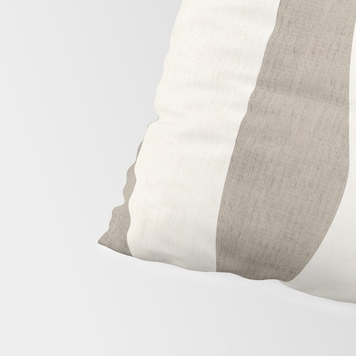 Minimalist Neutral Beige Cream Abstract  Pillow Sham Gallery Image 4