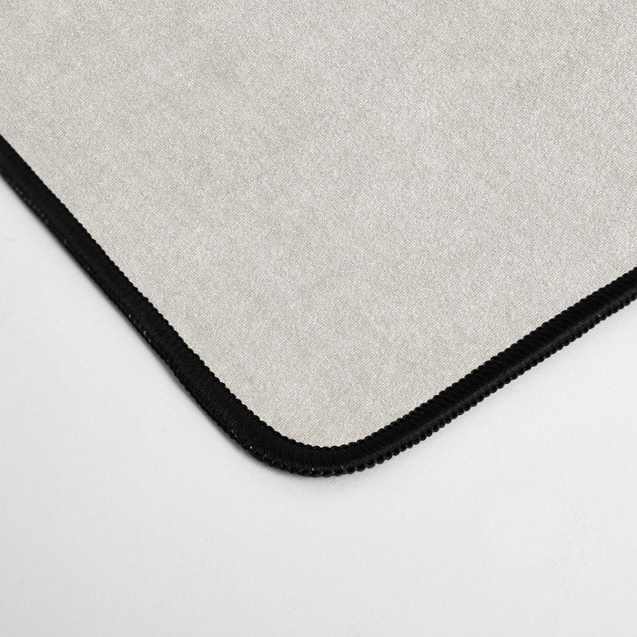 Minimalist Neutral Beige Cream Abstract  Desk Mat Gallery Image 4