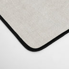 Minimalist Neutral Beige Cream Abstract  Desk Mat Gallery Image 4