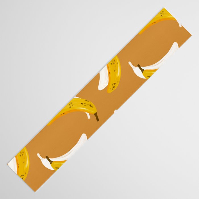 Banana Pattern - Ochre Table Runner Gallery Image 3