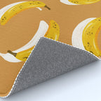 Banana Pattern - Ochre Rug Gallery Image 4