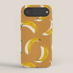 Banana Pattern - Ochre iPhone Case Gallery Image 2