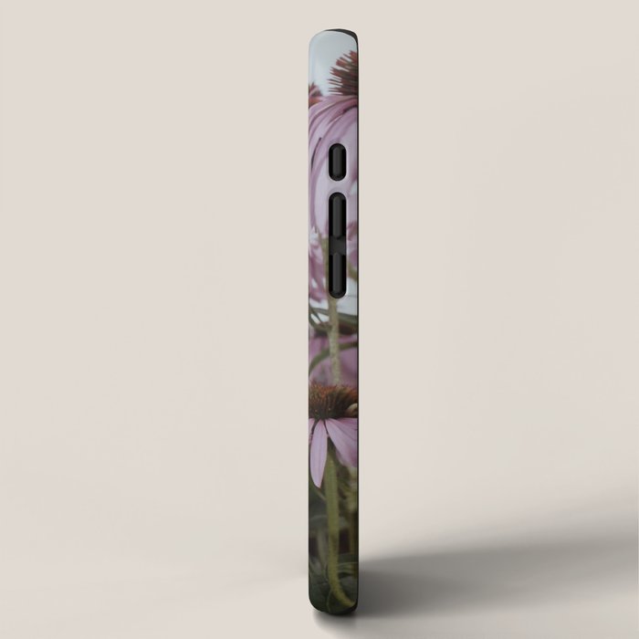 Coneflowers x flower botanical photograph iPhone Case Gallery Image 2