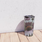 Coneflowers x flower botanical photograph Travel Mug Gallery Image 4