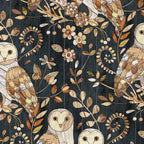 Wooden Wonderland Barn Owl Collage Coffee Mug Gallery Image 2