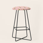 Champagne Bottles Pink Stool Gallery Image 1