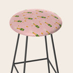 Champagne Bottles Pink Stool Gallery Image 2