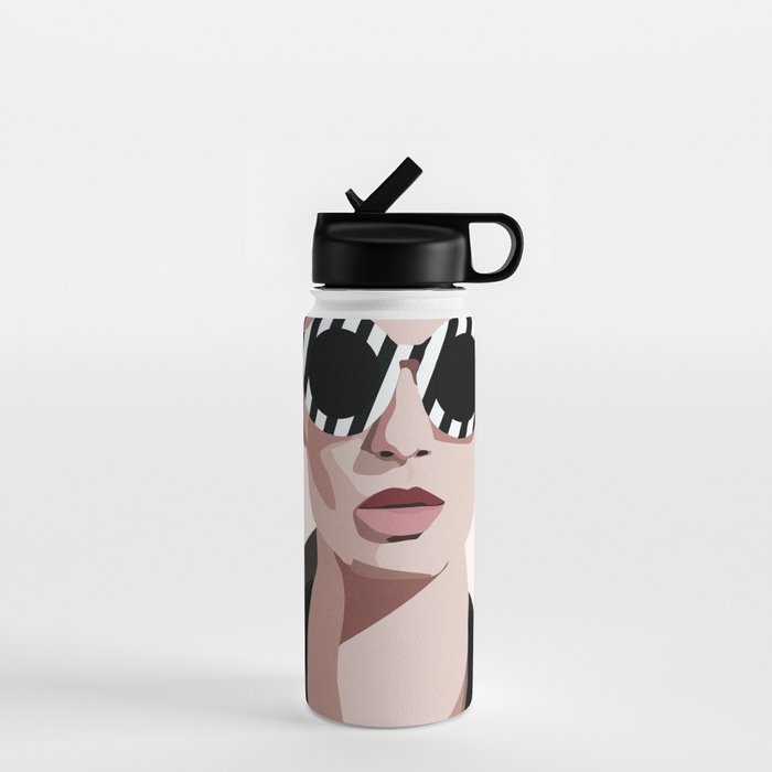 The Face of Fashion 7 Water Bottle Gallery Image 1