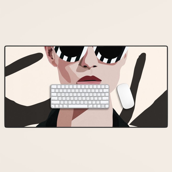 The Face of Fashion 7 Desk Mat Gallery Image 1