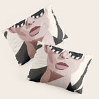 The Face of Fashion 7 Pillow Sham Gallery Image 3