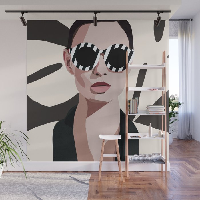 The Face of Fashion 7 Wall Mural Gallery Image 1