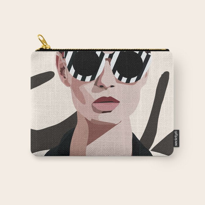 The Face of Fashion 7 Carry All Pouch Gallery Image 1