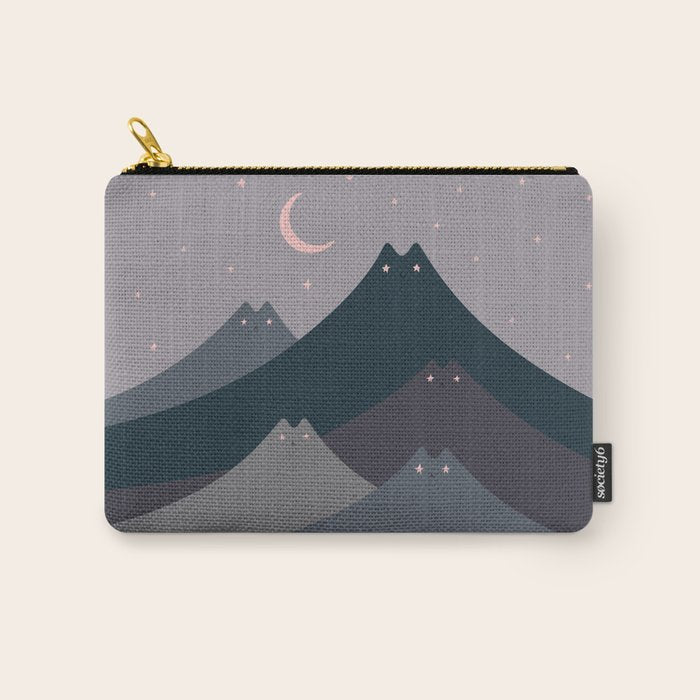 Cat Landscape 116: Starry starry eyes Carry All Pouch Gallery Image 1