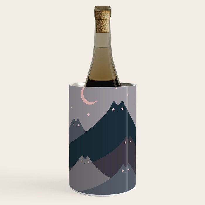Cat Landscape 116: Starry starry eyes Wine Chiller Gallery Image 1