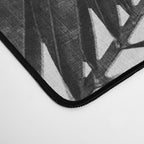 Palm Leaf Black & White III Desk Mat Gallery Image 4