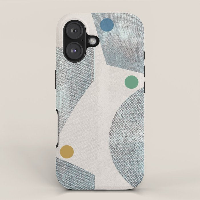 Retro Dots No.1 iPhone Case Gallery Image 1