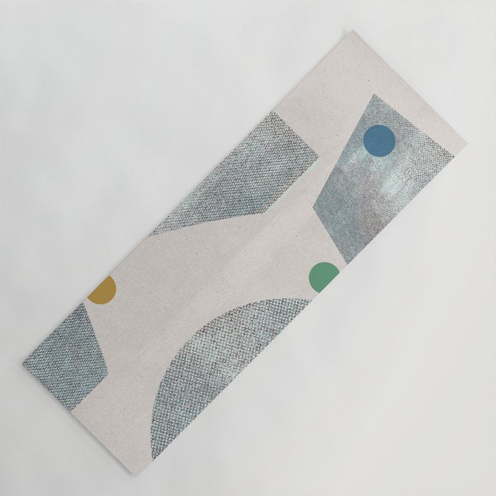 Retro Dots No.1 Yoga Mat Gallery Image 1