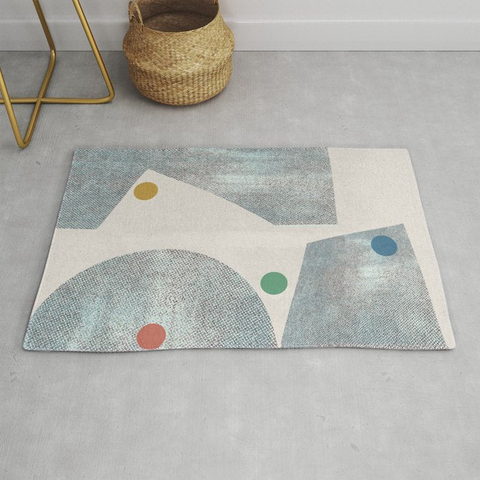 Retro Dots No.1 Rug Gallery Image 1