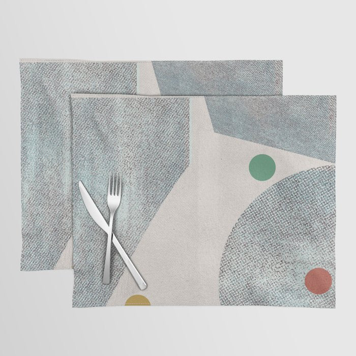 Retro Dots No.1 Placemat Gallery Image 1