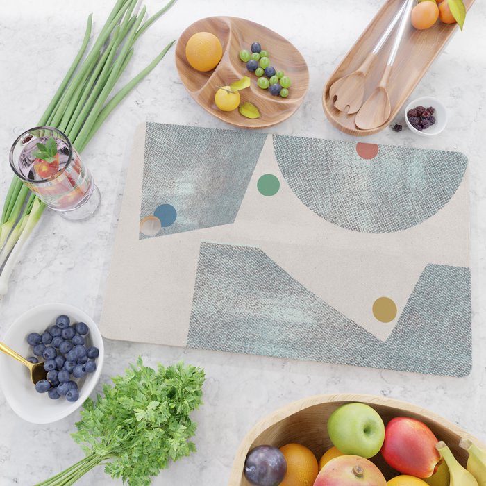 Retro Dots No.1 Cutting Board Gallery Image 2