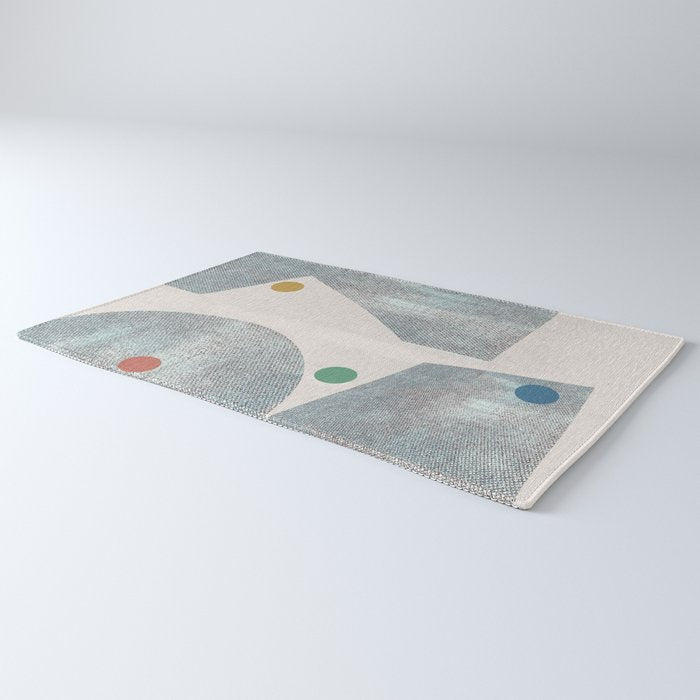 Retro Dots No.1 Rug Gallery Image 3