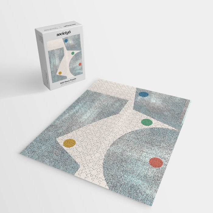 Retro Dots No.1 Jigsaw Puzzle Gallery Image 2
