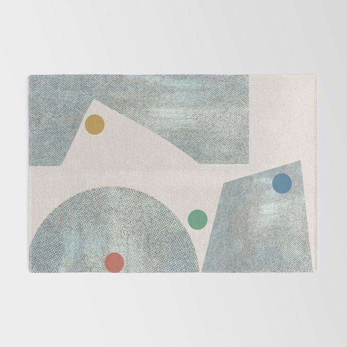 Retro Dots No.1 Rug Gallery Image 2