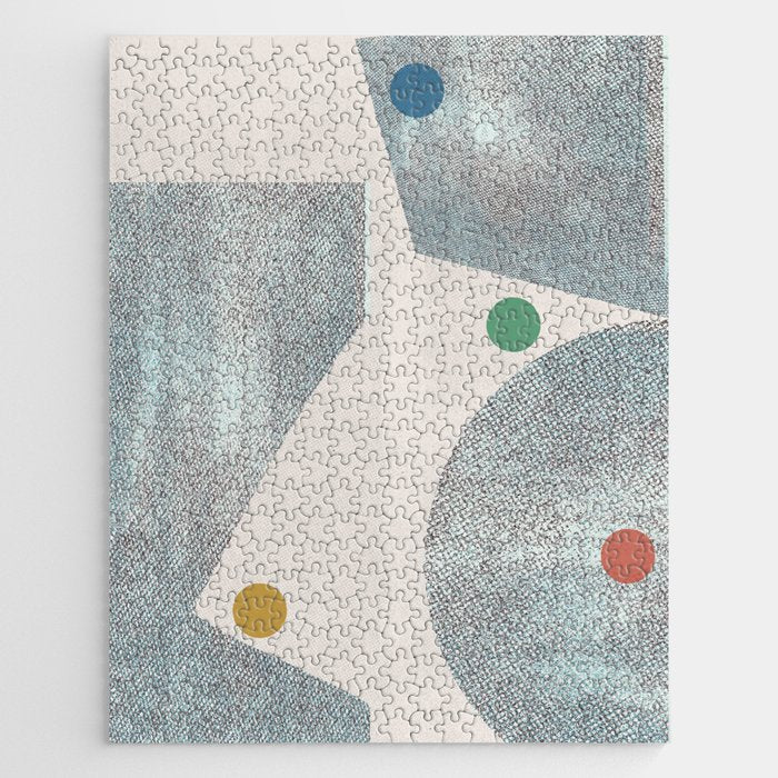 Retro Dots No.1 Jigsaw Puzzle Gallery Image 1