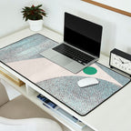 Retro Dots No.1 Desk Mat Gallery Image 2