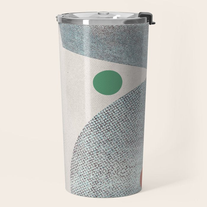 Retro Dots No.1 Travel Mug Gallery Image 2