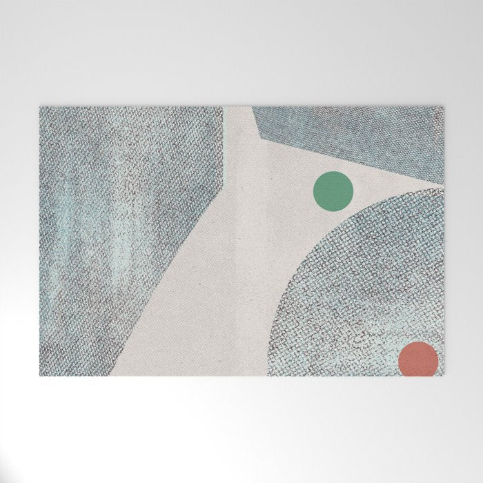 Retro Dots No.1 Welcome Mat Gallery Image 1