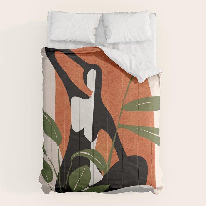 Abstract Female Figure 20 Comforter Gallery Image 1