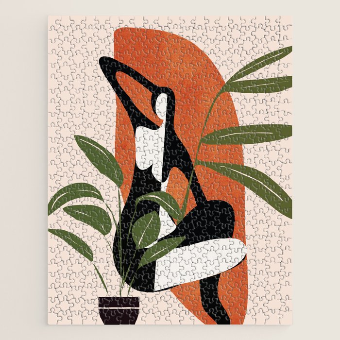 Abstract Female Figure 20 Jigsaw Puzzle Gallery Image 1