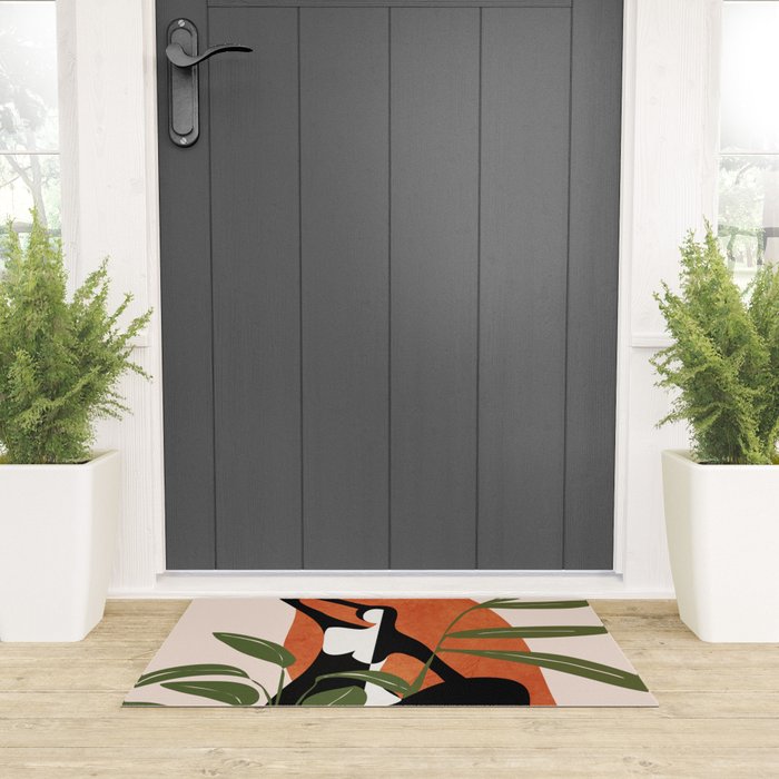 Abstract Female Figure 20 Welcome Mat Gallery Image 3