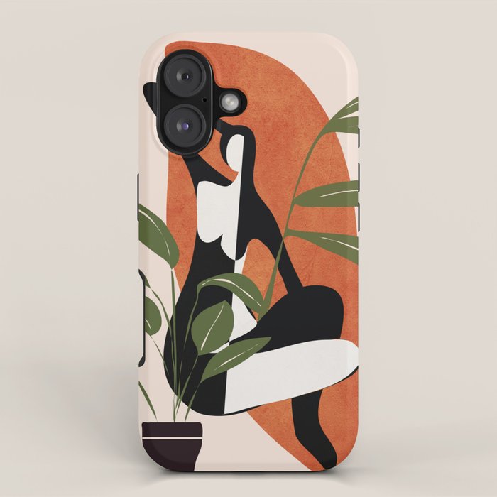 Abstract Female Figure 20 iPhone Case Gallery Image 1