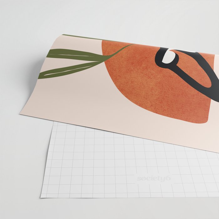 Abstract Female Figure 20 Wrapping Paper Gallery Image 2