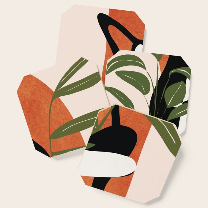 Abstract Female Figure 20 Coaster Gallery Image 1