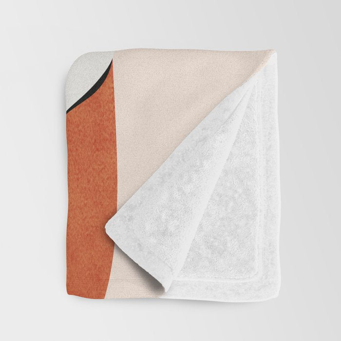 Abstract Female Figure 20 Throw Blanket Gallery Image 3