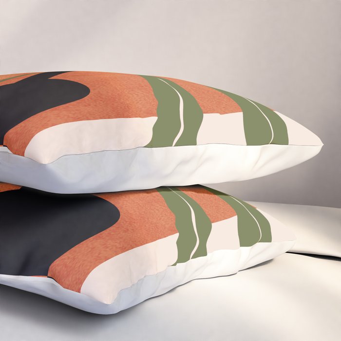 Abstract Female Figure 20 Pillow Sham Gallery Image 3