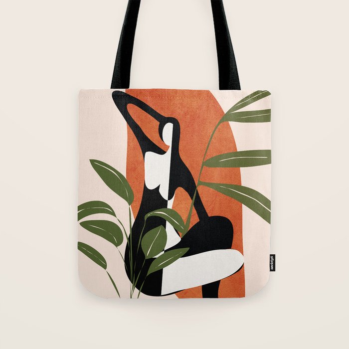 Abstract Female Figure 20 Tote Bag Gallery Image 1