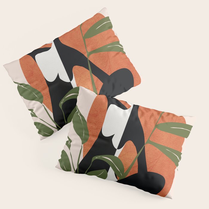 Abstract Female Figure 20 Pillow Sham Gallery Image 3