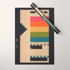 VHS Pixels Wrapping Paper Gallery Image 1